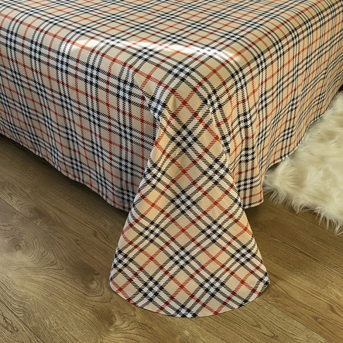 91家纺网 家纺一手货源 找家纺 HL原创 2021新款13372全棉四件套 咖啡屋