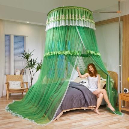 91家纺网 家纺一手货源 找家纺 （总）迪凡保罗 2021新款5821（天地杆圆顶蚊帐）