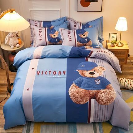 （总）雲归梦 2021全棉大版四件套可爱卡通系列