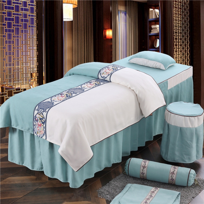 91家纺网 家纺一手货源 找家纺 （总）不打烊家纺 2025新款美容床罩套件百里挑一A款