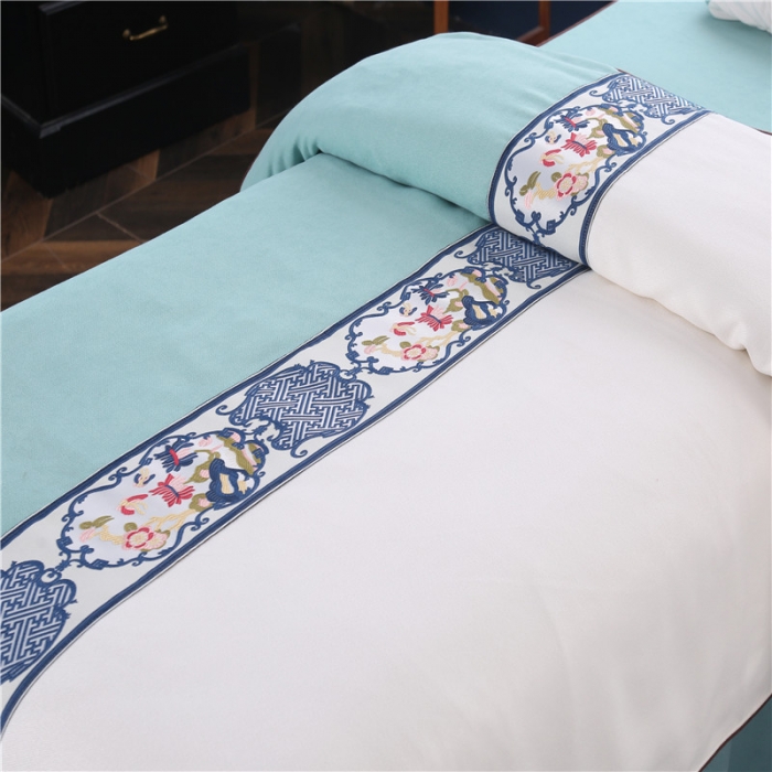 91家纺网 家纺一手货源 找家纺 （总）不打烊家纺 2025新款美容床罩套件百里挑一A款