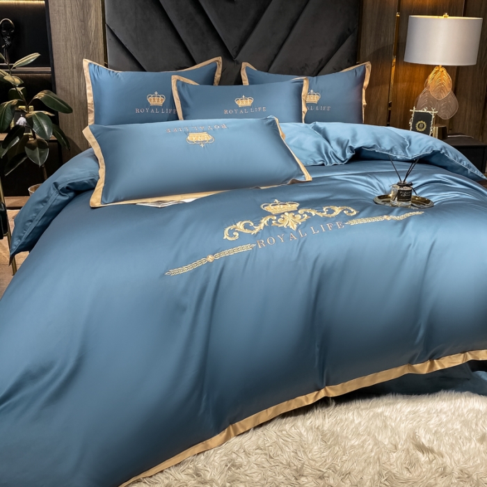 91家纺网 家纺一手货源 找家纺 （总）安妮家居 2021新款皇冠100s长绒棉四件套