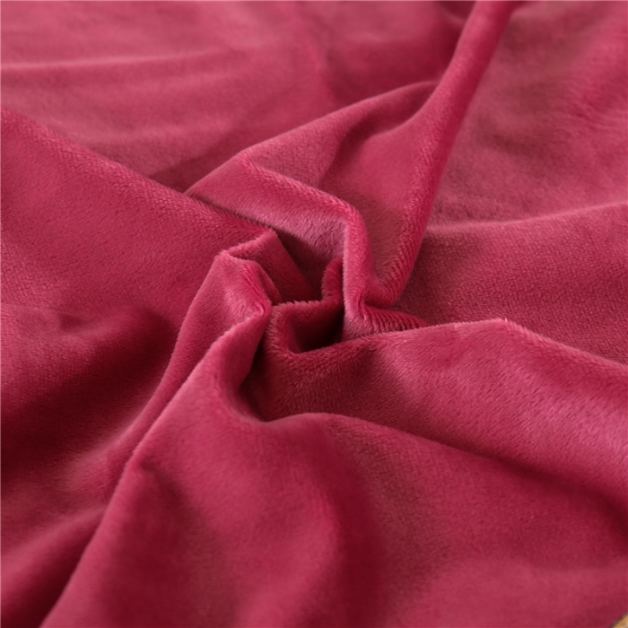 91家纺网 家纺一手货源 找家纺 不打烊家纺 2021新款水晶绒款美容床罩古韵新生系列玫红