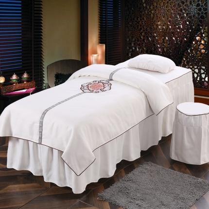 91家纺网 家纺一手货源 找家纺 （总）不打烊家纺 2025新款美容床罩四件套国色天香A款