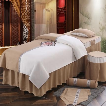 91家纺网 家纺一手货源 找家纺 （总）不打烊家纺 2025新款美容床罩四件套国色天香A款