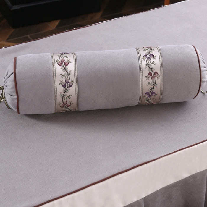 91家纺网 家纺一手货源 找家纺 不打烊家纺2025新款美容床罩四件套国色天香A款灰色