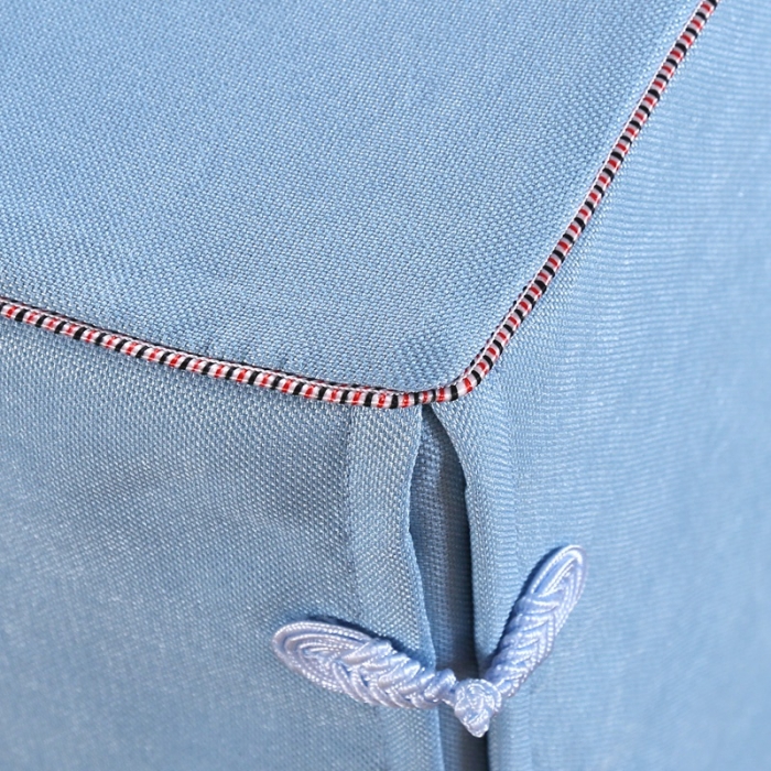 91家纺网 家纺一手货源 找家纺 不打烊家纺  (原不打烊家纺  (原春恩家纺)家纺) 2021新款美容床罩四件套锦上添花系列 蓝