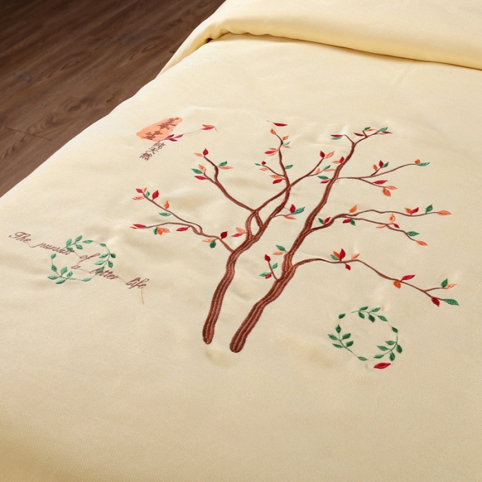 91家纺网 家纺一手货源 找家纺 （总）不打烊家纺  (原不打烊家纺  (原春恩家纺)家纺) 2021新款美容床罩四件套锦上添花系列