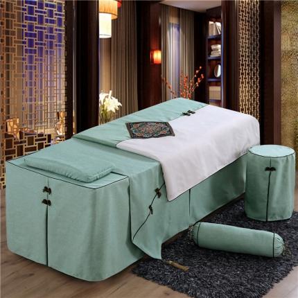 91家纺网 家纺一手货源 找家纺 （总）不打烊家纺2025新款美容床罩四件套两情相悦系列