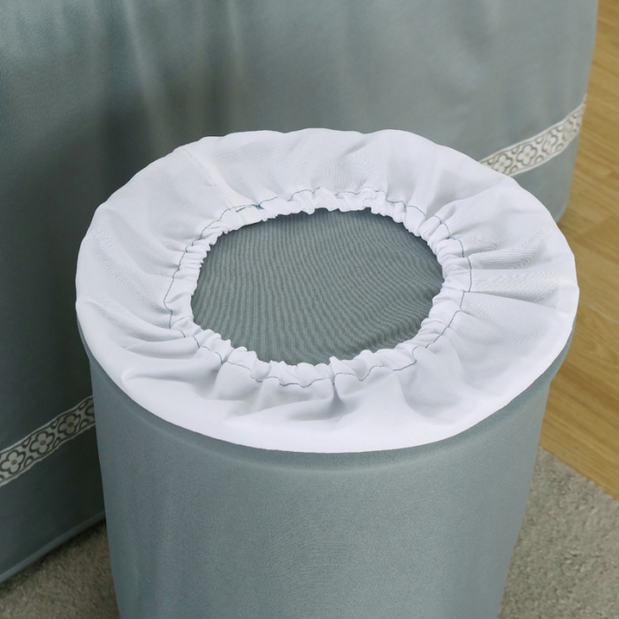 91家纺网 家纺一手货源 找家纺 不打烊美容床罩荷兰尼清仓特价款 卖完下架--时尚之约系列 时尚之约灰色