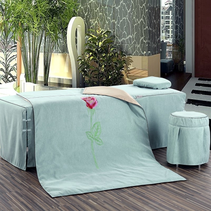 91家纺网 家纺一手货源 找家纺 （总）不打烊家纺2025新款美容床罩四件套一见钟情系列