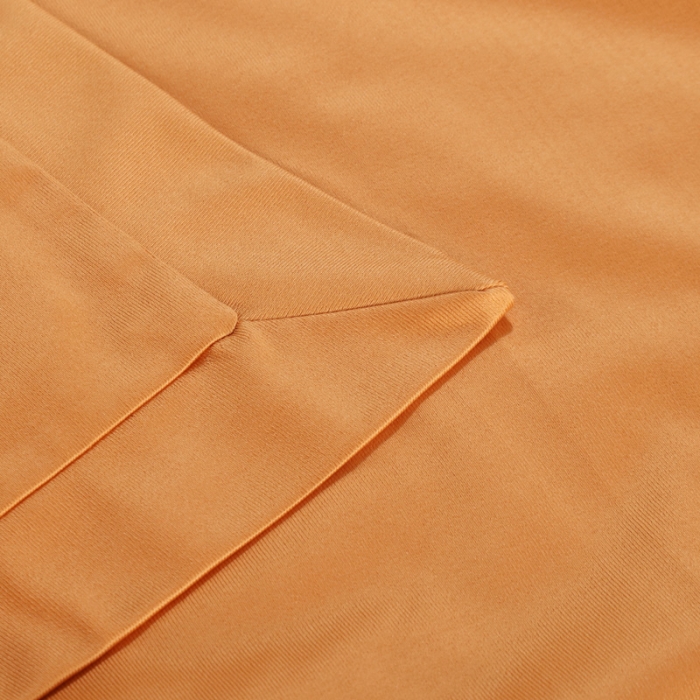 91家纺网 家纺一手货源 找家纺 不打烊家纺  (原春恩家纺) 2025新款美容床罩四件套洛丽塔系列 富贵橙