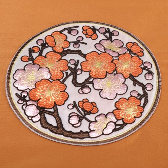 91家纺网 家纺一手货源 找家纺 不打烊家纺  (原春恩家纺) 2025新款美容床罩四件套洛丽塔系列 富贵橙