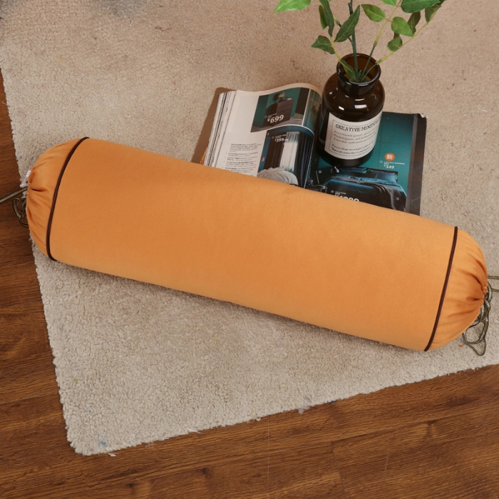 91家纺网 家纺一手货源 找家纺 不打烊家纺  (原春恩家纺) 2025新款美容床罩四件套洛丽塔系列 富贵橙