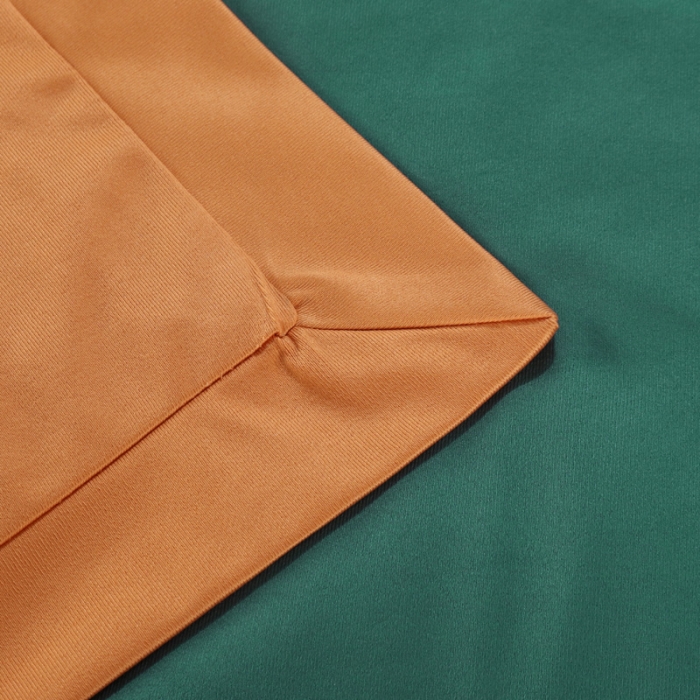 91家纺网 家纺一手货源 找家纺 不打烊家纺  (原春恩家纺) 2025新款美容床罩四件套洛丽塔系列 洛丽塔孔雀绿