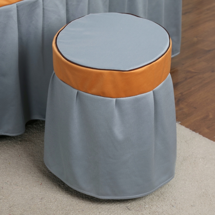 91家纺网 家纺一手货源 找家纺 不打烊家纺  (原春恩家纺) 2025新款美容床罩四件套洛丽塔系列 洛丽塔绅士灰