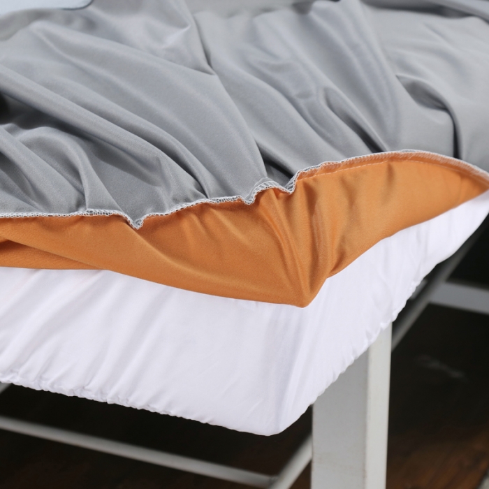 91家纺网 家纺一手货源 找家纺 不打烊家纺  (原春恩家纺) 2025新款美容床罩四件套洛丽塔系列 洛丽塔绅士灰