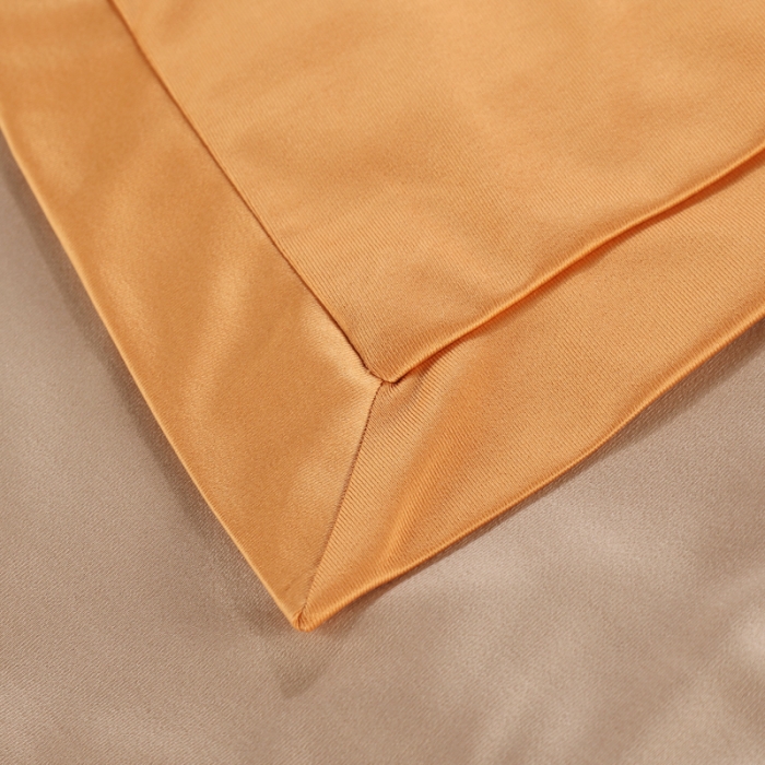 91家纺网 家纺一手货源 找家纺 不打烊家纺  (原春恩家纺) 2025新款美容床罩四件套洛丽塔系列 洛丽塔香槟驼