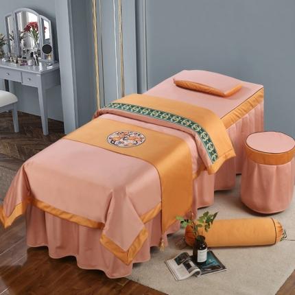 不打烊家纺  (原春恩家纺) 2025新款美容床罩四件套巴黎之恋系列巴黎之恋玉