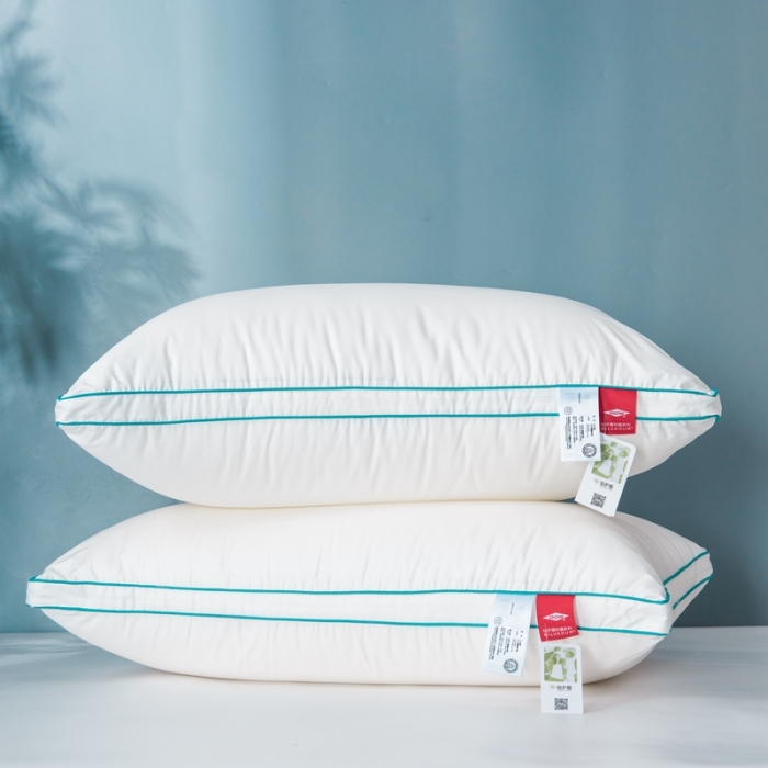 91家纺网 家纺一手货源 找家纺 星芯合家纺 2024新款80仙护盾高弹立体枕