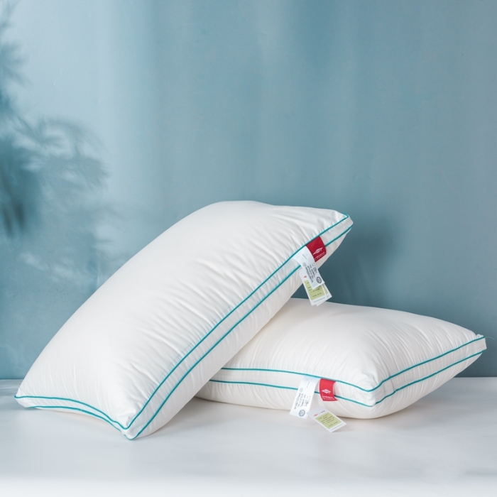 91家纺网 家纺一手货源 找家纺 星芯合家纺 2024新款80仙护盾高弹立体枕