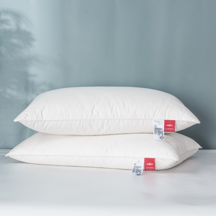 91家纺网 家纺一手货源 找家纺 星芯合家纺 2024新款80仙护盾羽绒单枕