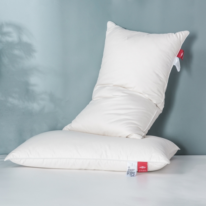 91家纺网 家纺一手货源 找家纺 星芯合家纺 2024新款80仙护盾羽绒单枕