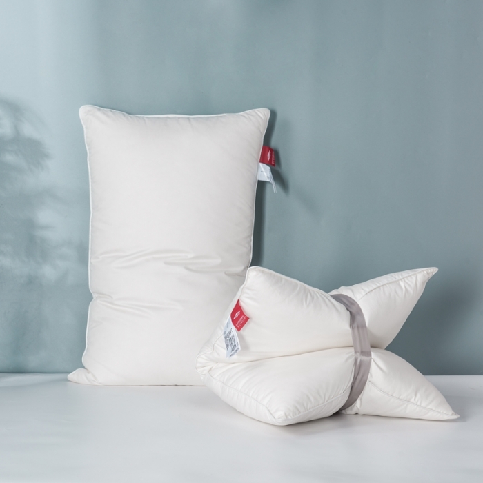 91家纺网 家纺一手货源 找家纺 星芯合家纺 2024新款80仙护盾羽绒单枕