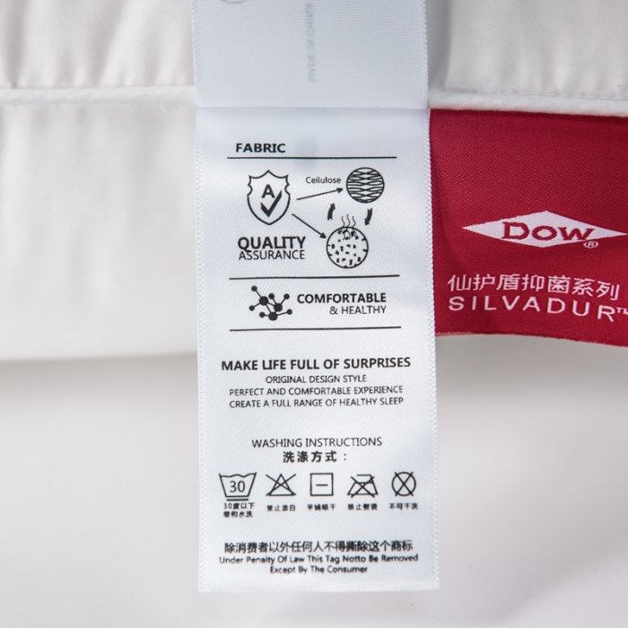 91家纺网 家纺一手货源 找家纺 星芯合家纺 2024新款80仙护盾羽绒单枕