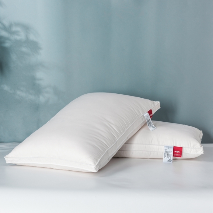 91家纺网 家纺一手货源 找家纺 星芯合家纺 2024新款80仙护盾羽绒枕立体枕