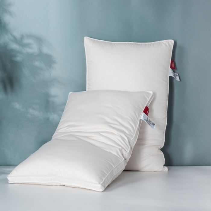 91家纺网 家纺一手货源 找家纺 星芯合家纺 2024新款80仙护盾羽绒枕立体枕
