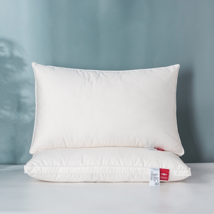 91家纺网 家纺一手货源 找家纺 星芯合家纺 2024新款80仙护盾羽绒枕立体枕