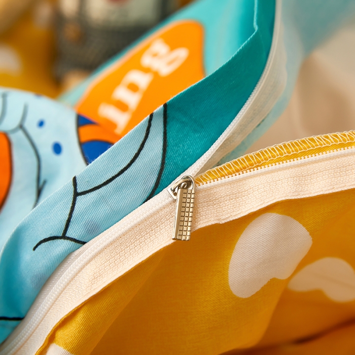 91家纺网 家纺一手货源 找家纺 2025新款13070全棉四件套纯棉三件套无化纤 侏罗纪公园