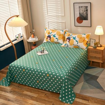 91家纺网 家纺一手货源 找家纺 （总）衿成家纺 2025新款13070全棉单床单