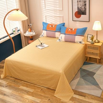 91家纺网 家纺一手货源 找家纺 （总）衿成家纺 2025新款13070全棉单床单