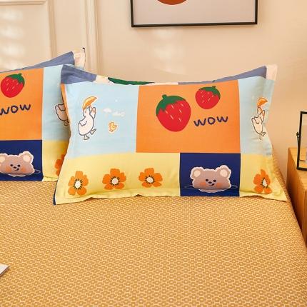 91家纺网 家纺一手货源 找家纺 （总）衿成家纺 2025新款13070全棉枕套一对