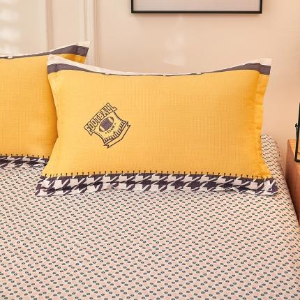 91家纺网 家纺一手货源 找家纺 （总）衿成家纺 2025新款13070全棉枕套一对