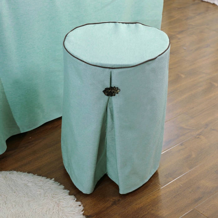 91家纺网 家纺一手货源 找家纺 不打烊家纺2025新款美容床罩四件套两情相悦系列B款绿色