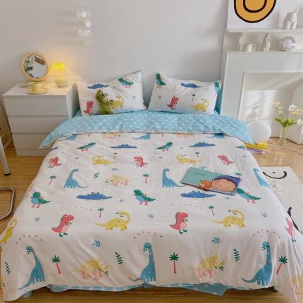 星期八 2021新款13372你好春天系列四件套 恐龙世界