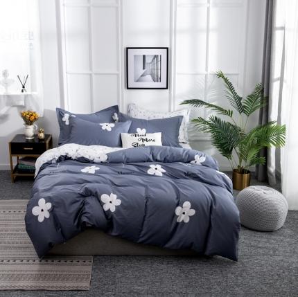 91家纺网 家纺一手货源 找家纺 （总）星期三 2021新款全棉13372花型单被套（加老板微信有会员价）