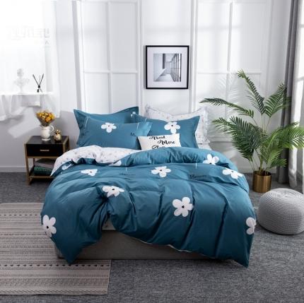 91家纺网 家纺一手货源 找家纺 （总）星期三 2021新款全棉13372花型单被套（加老板微信有会员价）