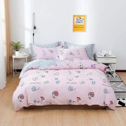 91家纺网 家纺一手货源 找家纺 （总）星期三 2021新款全棉13372花型单被套（加老板微信有会员价）