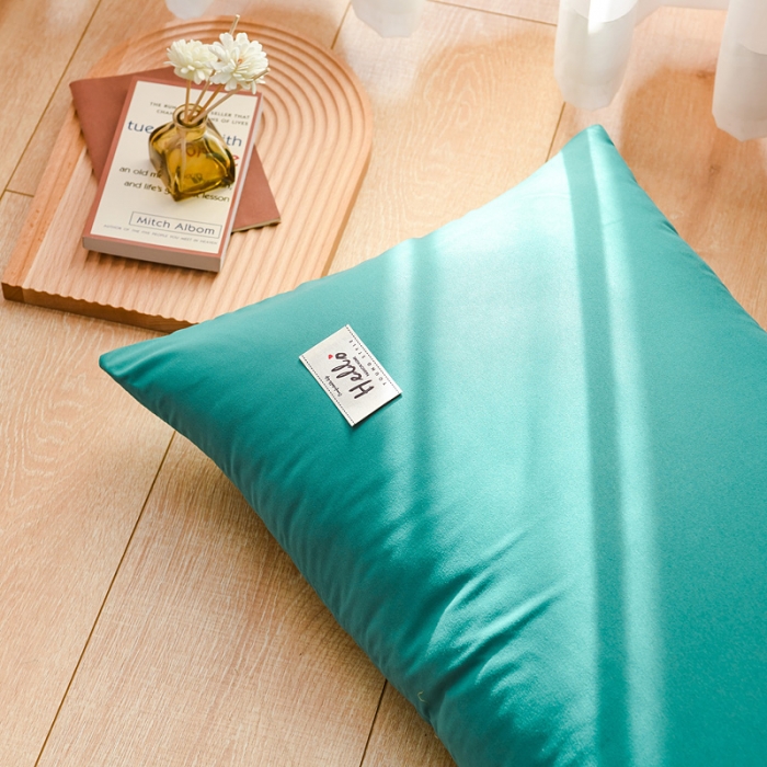 91家纺网 家纺一手货源 找家纺 秋艳家纺 2023新款秦至棉纯色双拼四件套 墨绿