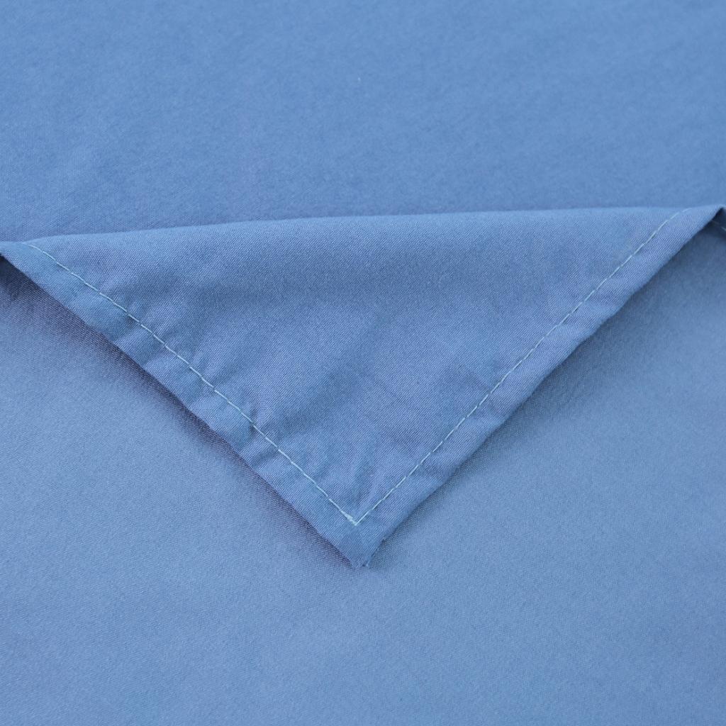 91家纺网 家纺一手货源 找家纺 秋艳家纺 2023新款秦至棉纯色双拼四件套 墨绿+深蓝