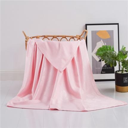 91家纺网 家纺一手货源 找家纺 （总）首爱家纺 2025新款经典款六叶草竹纤维盖毯