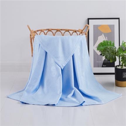 91家纺网 家纺一手货源 找家纺 （总）首爱家纺 2025新款经典款六叶草竹纤维盖毯