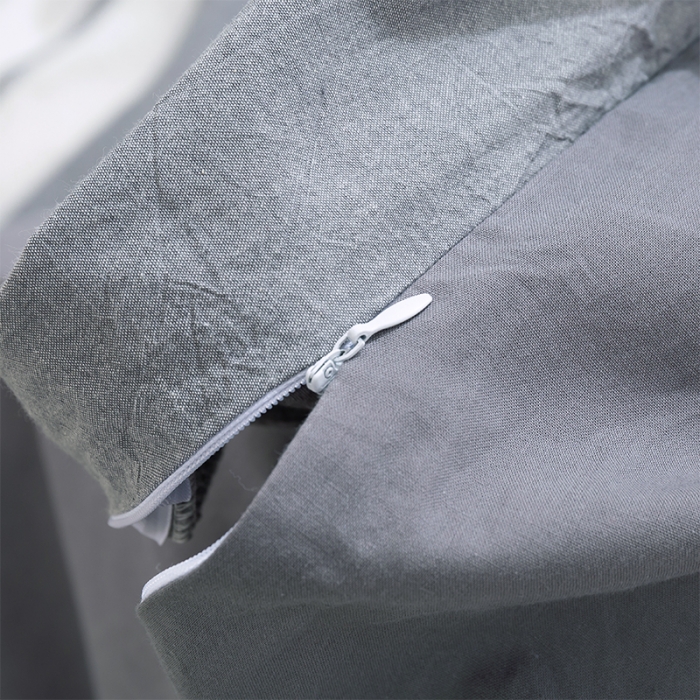 91家纺网 家纺一手货源 找家纺 简色坊 2023新款全棉水洗棉四件套 英伦格调