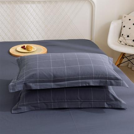 91家纺网 家纺一手货源 找家纺 （总）简色坊 2023新款全棉水洗棉单品枕套一只