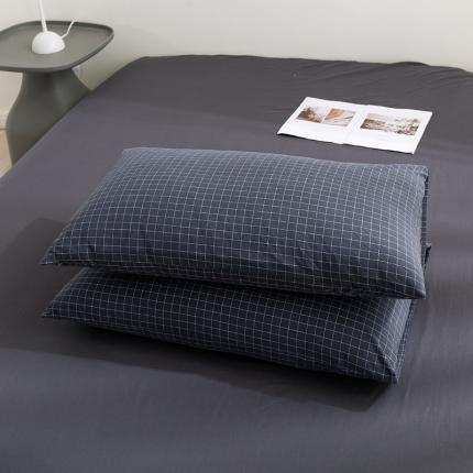 91家纺网 家纺一手货源 找家纺 （总）简色坊 2023新款全棉水洗棉单品枕套一只