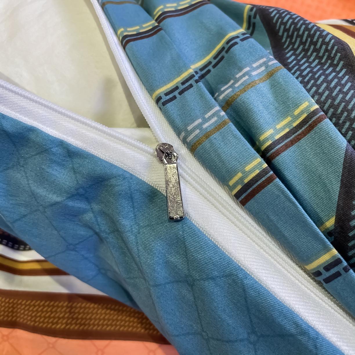 91家纺网 家纺一手货源 找家纺 金爱家 新款全棉13372四件套条格简约系列 皇家绅士